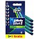 Gillette Blue II Plus Slalom Jednorazowe maszynki do golenia dla mężczyzn 6szt