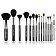 Jessup Make Up Brush Pędzle do makijażu twarzy T092 15szt