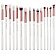 Jessup Individual Eyeshadow Brushes Zestaw pędzli do makijażu oczu 15szt. T217