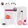 Jessup Cloud Dancer Makeup Brushes Collection Zestaw upominkowy do makijażu 17szt.