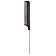 Denman DC06 Carbon Pointed Comb Pin Tail Grzebień do włosów Black