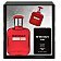 Evaflor Whisky Red Zestaw upominkowy EDT 100ml + EDT 10ml + EDT 20ml