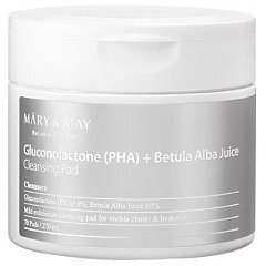 Mary&May Gluconolactone (PHA) + Betula Alba Juice Cleansing Pad 1/1