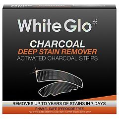 White Glo Charcoal Teeth Whitening Strips 1/1