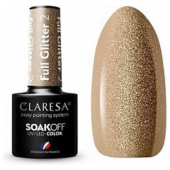 Claresa Soak Off UV/LED Full Glitter 1/1