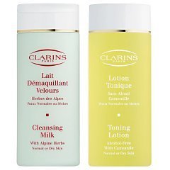 Clarins Cleansing Milk & Toning Lotion Duo Pack 1/1