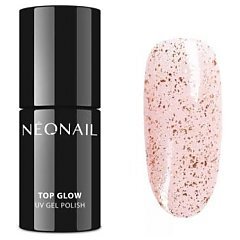 NeoNail Top Glow Rose Gold Flakes 1/1