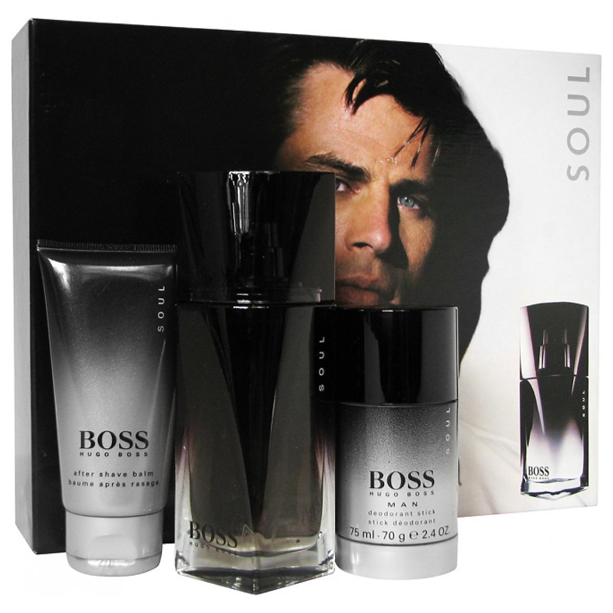 Hugo Boss BOSS SoulZestaw upominkowy EDT 90ml dezodorant sztyft 75ml balsam po goleniu 75ml