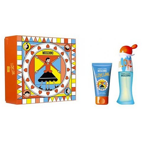 moschino cheap and chic - i love love woda toaletowa 30 ml   zestaw 