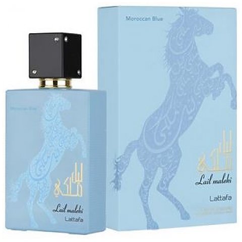 lattafa lail maleki moroccan blue