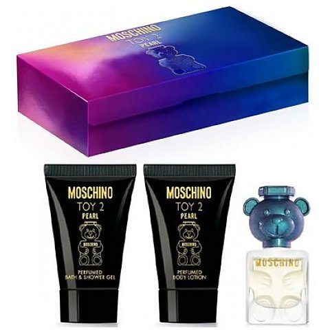 moschino toy 2 pearl woda perfumowana 5 ml   zestaw