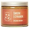 Mydlarnia Cztery Szpaki Peeling cukrowy 250ml Świerk i Cynamon