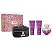 Versace Dylan Purple Pour Femme Zestaw upominkowy EDP 100ml + żel pod prysznic 100ml + balsam do ciała 100ml + kosmetyczka