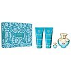 Versace Dylan Turquoise Pour Femme Zestaw upominkowy EDT100ml + żel do ciała 100ml + żel pod prysznic 100ml + EDT 5ml