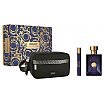 Versace Pour Homme Dylan Blue Zestaw upominkowy EDT 100ml + EDT 10ml + kosmetyczka