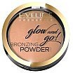 Eveline Glow and Go! Bronzing Powder Puder brązujący w kamieniu 8,5g 02 Jamaica Bay