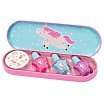 Martinelia Unicorn Sweet Dreams Nail Set Zestaw lakier do paznokci 3szt. + naklejki