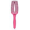 Olivia Garden Finger Brush Szczotka do włosów Combo Hot Pink M