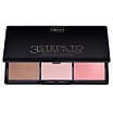 Wibo 3 Steps to Perfect Face Contour Palette Paleta do konturowania twarzy 10g Light