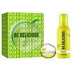 Donna Karan DKNY Be Delicious Zestaw upominkowy EDP spray 30ml + pianka pod prysznic 150ml