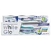 White Glo Antibacterial Protect Mouthwash Toothpaste Antybakteryjna wybielająca pasta do zębów 150g/100ml + szczoteczka