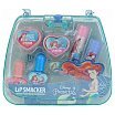 Lip Smacker Disney Princess Ariel Tote Bag Zestaw kosmetyków do makijażu dla dzieci w mini torebce