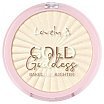 Lovely Gold Goddess Highlighter Rozświetlacz do twarzy 6g 02