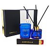 Sorvella Perfume Blue Angel Zestaw dyfuzor zapachowy 120ml + świeca zapachowa 170g + zapałki