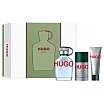 Hugo Boss Hugo Man Zestaw upominkowy EDT 125ml + dezodorant sztyft 75ml + żel pod prysznic 50ml