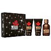 Dsquared2 Wood Pour Homme Zestaw EDT spray 100ml + żel pod prysznic 100ml + balsam po goleniu 100ml