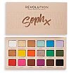 Makeup Revolution Soph X Eyeshadow Palette Paleta cieni do powiek 18x08g Super Spice