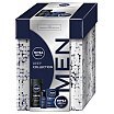 Nivea Men Deep Collection Zestaw krem 75ml + antyperspirant roll-on 50ml + żel pod prysznic 3w1 250ml + antybakteryjna woda po goleniu 100ml