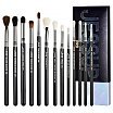 JESSUP Pro Blending Brushes Zestaw pędzli do makijażu oczu T338 13szt.