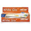 White Glo Anti-Plaque Wybielająca pasta do usuwania i zapobiegania osadzaniu się kamienia nazębnego 100ml + szczoteczka