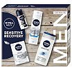 Nivea Men Sensitive Recovery Collection Zestaw żel 3w1 250ml + antyperspirant roll-on 50ml + balsam po goleniu 100ml + pianka do golenia 200ml