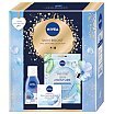 Nivea Skin Boost Zestaw odświeżający krem na dzień 50ml + dwufazowy płyn do demakijażu oczu 125ml + nawilżająca maska w płachcie 1szt