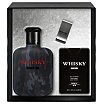 Evaflor Whisky Black Op Zestaw upominkowy EDT 100ML + EDT 20ML + klips