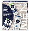 Nivea Men Sensitive Skin Zestaw żel pod prysznic 3w1 250ml + łagodzący balsam po goleniu 100ml + łagodząca pianka do golenia 200ml