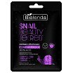 Bielenda Snail Beauty Secrets Nawilżająco-odbudowująca czarna maska w płacie