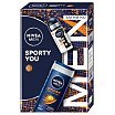 Nivea Men Sporty You Zestaw żel pod prysznic 3w1 250ml + antyperspirant roll-on 50ml