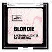 Wibo Blondie Baked Highlighter & Eyeshadow Rozświetlacz i cień do powiek 4g 2