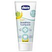 Chicco Toothpaste Pasta do zębów bez fluoru o smaku jabłkowo-bananowym 6-24m 50ml