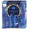 Nivea Timeless Classic Zestaw krem do rąk 100ml + żel pod prysznic 250ml + antyperspirant roll-on 50ml + mleczko do ciała 250ml