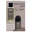 Saphir Seduction Man Zestaw upominkowy EDP spray 100ml + dezodorant roll-on 50ml