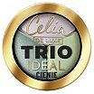 CELIA De Luxe Trio Ideal Potrójne cienie do powiek 4g 302